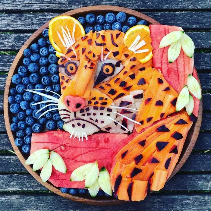 I Turn Food Into Art To Make My Sons Eat More Fruit And Veggies (70 Pics)