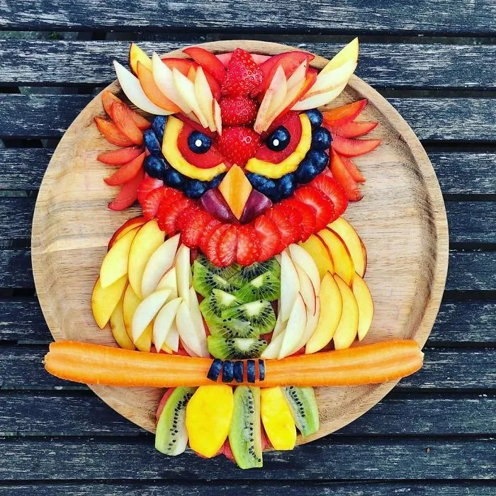 I Turn Food Into Art To Make My Sons Eat More Fruit And Veggies (70 Pics)