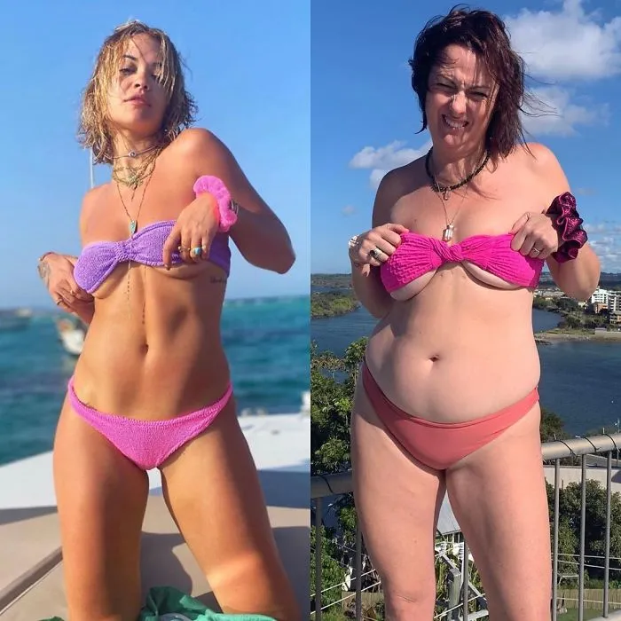 Woman Continues To Hilariously Recreate Celebrity Instagram Photos, And The Result Is Better Than The Original (New Pics)