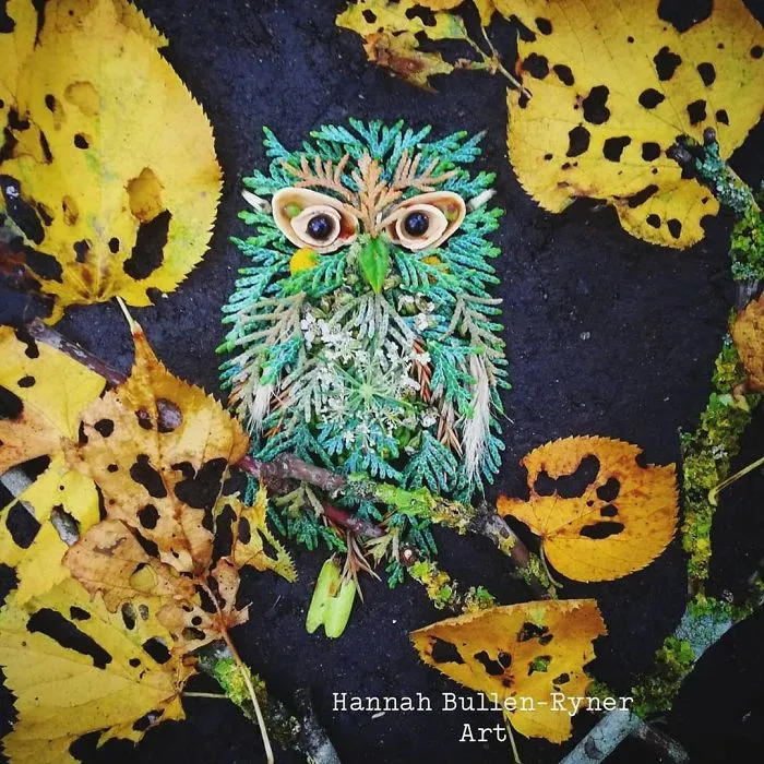 Artist Uses Leaves And Flowers To Create Mesmerizing Bird Portraits (30 Pics)