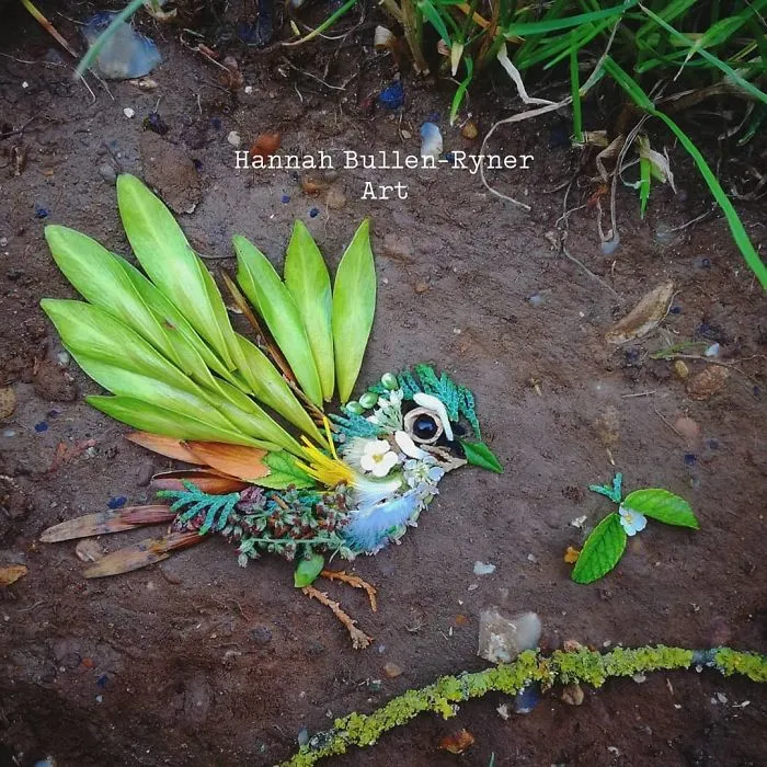 Artist Uses Leaves And Flowers To Create Mesmerizing Bird Portraits (30 Pics)