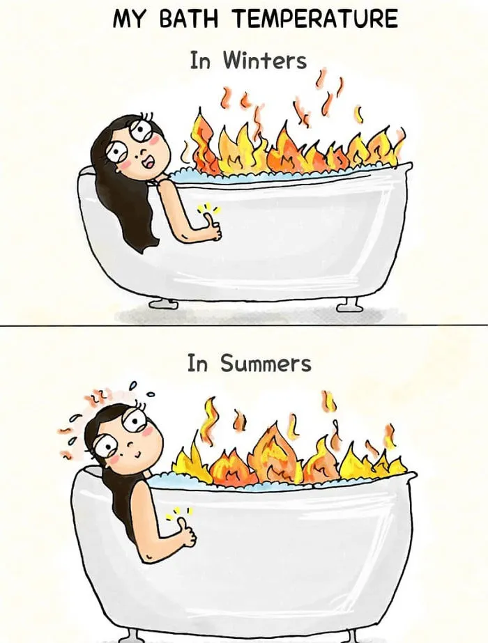 Hilariously Relatable Struggles Every Girl Has To Deal With In 45 Comics By Yellow Pencil