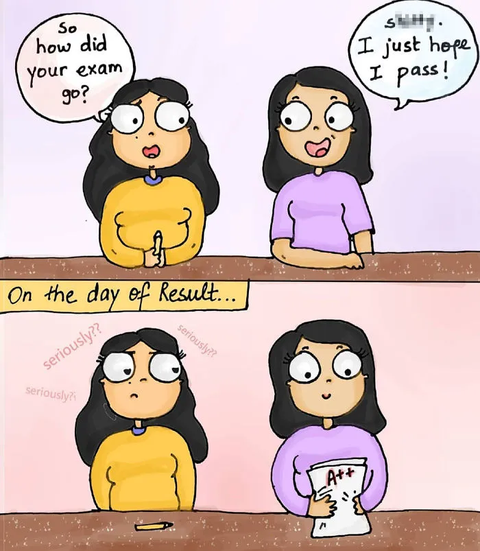 Hilariously Relatable Struggles Every Girl Has To Deal With In 45 Comics By Yellow Pencil