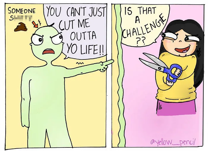 Hilariously Relatable Struggles Every Girl Has To Deal With In 45 Comics By Yellow Pencil