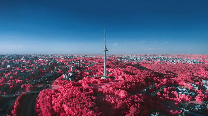 21 Otherworldly Photographs I Captured Using A Drone And An Infrared Camera