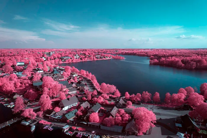 21 Otherworldly Photographs I Captured Using A Drone And An Infrared Camera