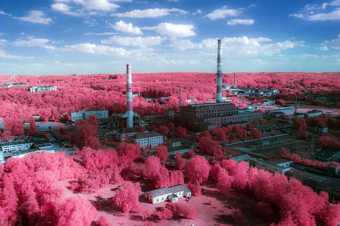 21 Otherworldly Photographs I Captured Using A Drone And An Infrared Camera