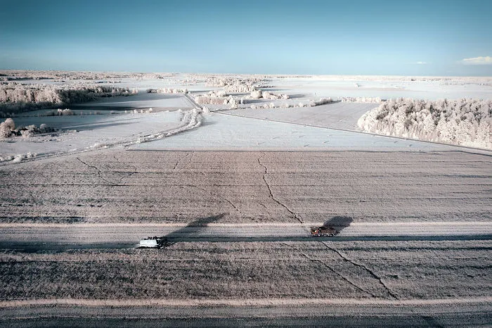 21 Otherworldly Photographs I Captured Using A Drone And An Infrared Camera