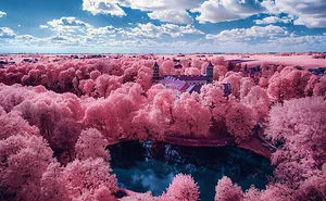 21 Otherworldly Photographs I Captured Using A Drone And An Infrared Camera