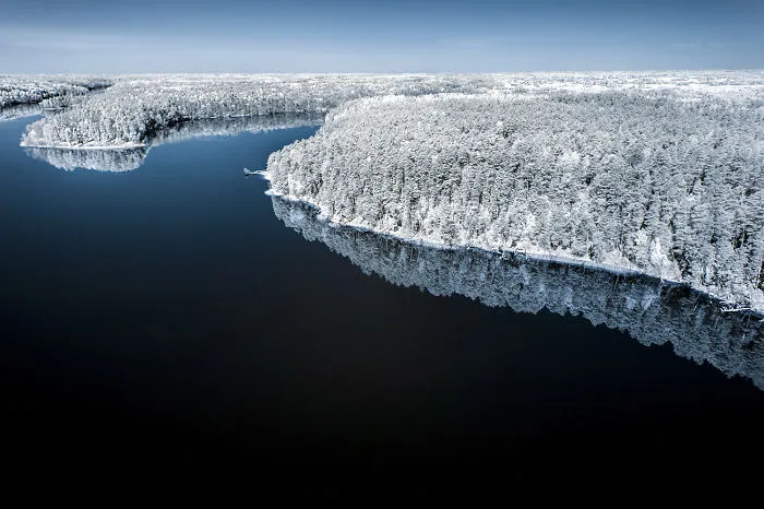 21 Otherworldly Photographs I Captured Using A Drone And An Infrared Camera