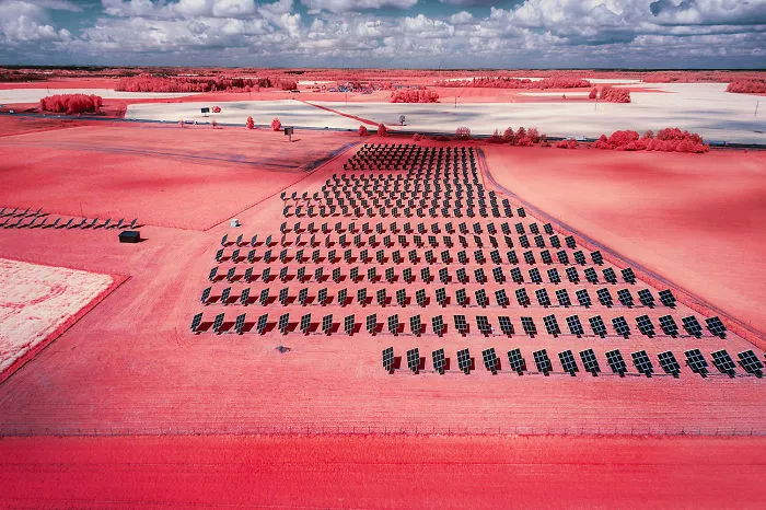 21 Otherworldly Photographs I Captured Using A Drone And An Infrared Camera