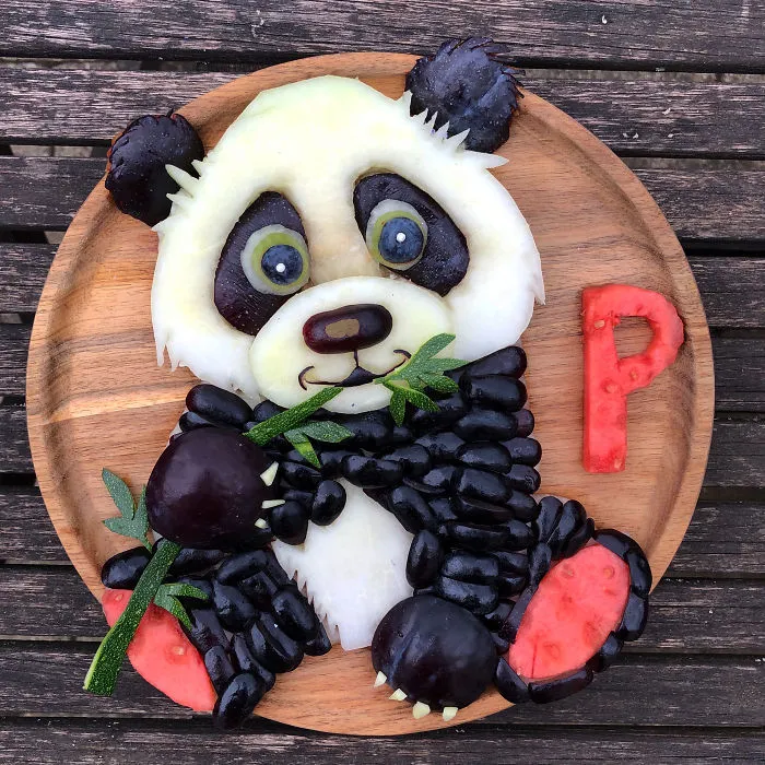 I Turn Food Into Art To Make My Sons Eat More Fruit And Veggies (70 Pics)