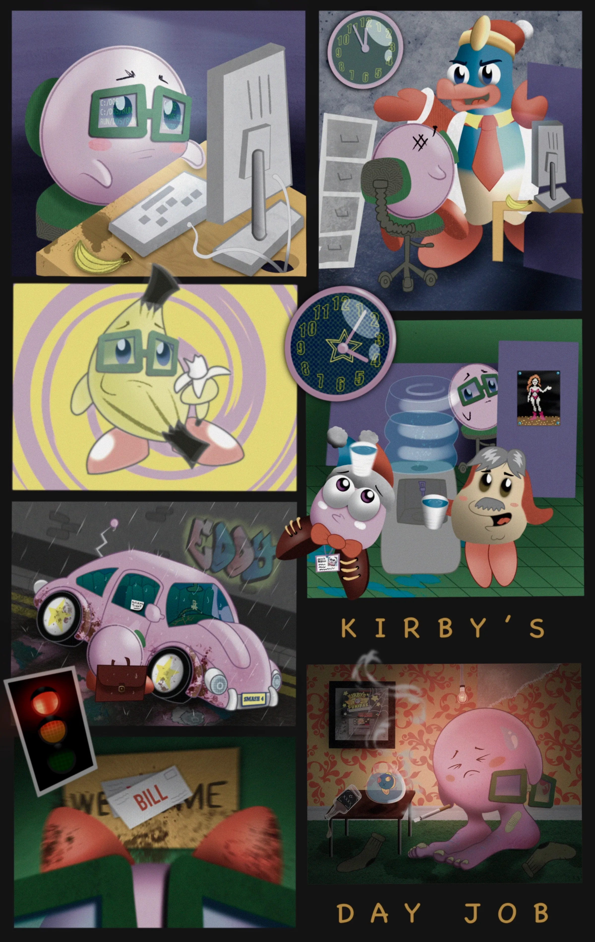 Kirby’s Day Job.
