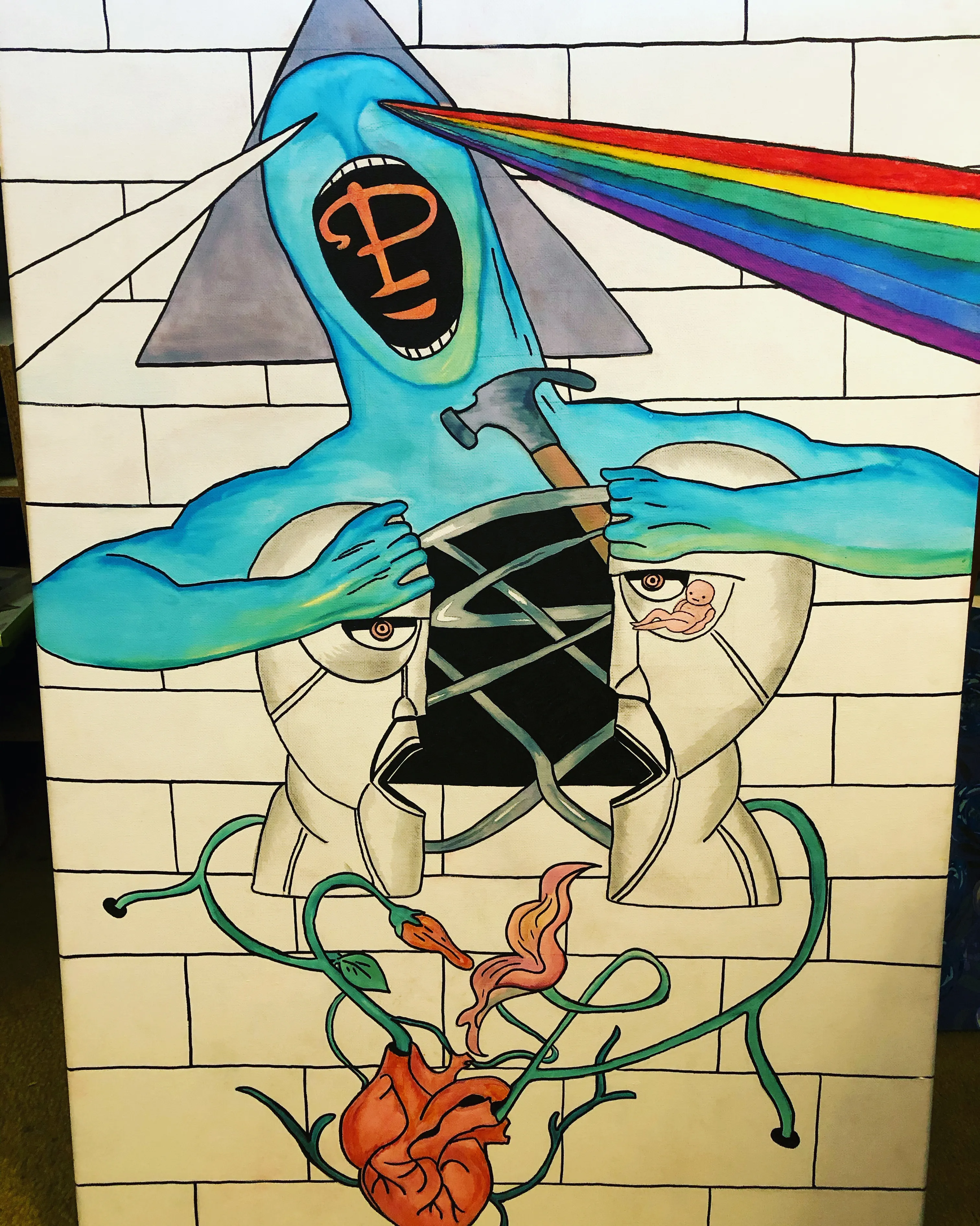 Pink Floyd Collage