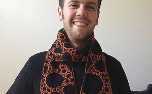 Free Pattern! Knit A Spherical Fractal Scarf Designed By Niels Langeveld And Anja Rueten-Budde