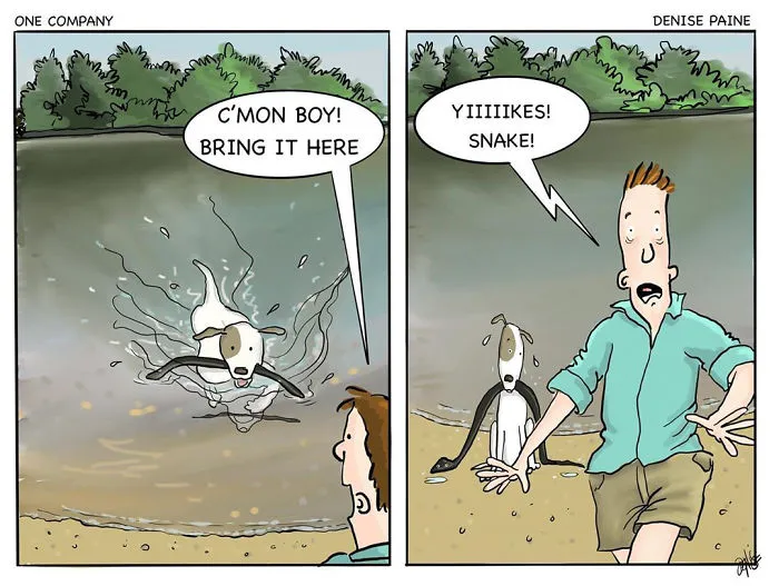 I Illustrate The Life And Secret Thoughts Of Dogs (18 Comics)