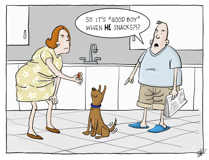 I Illustrate The Life And Secret Thoughts Of Dogs (18 Comics)