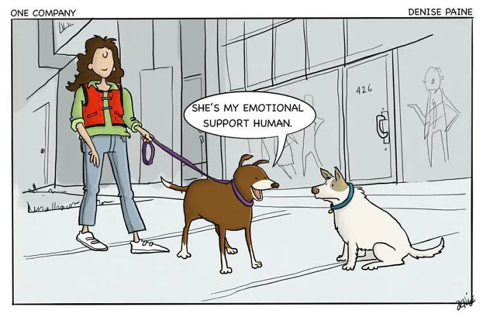 I Illustrate The Life And Secret Thoughts Of Dogs (18 Comics)