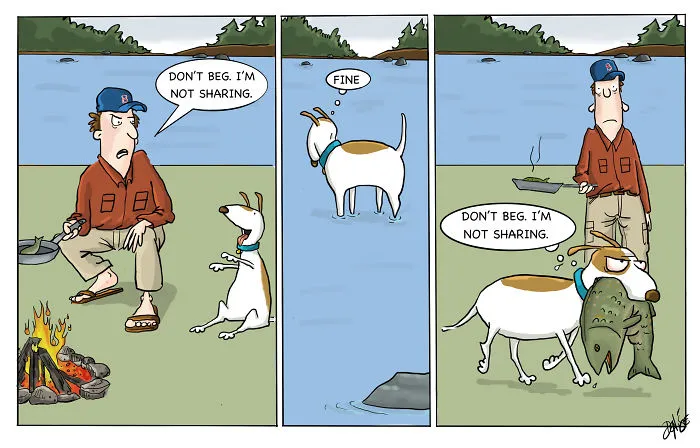I Illustrate The Life And Secret Thoughts Of Dogs (18 Comics)