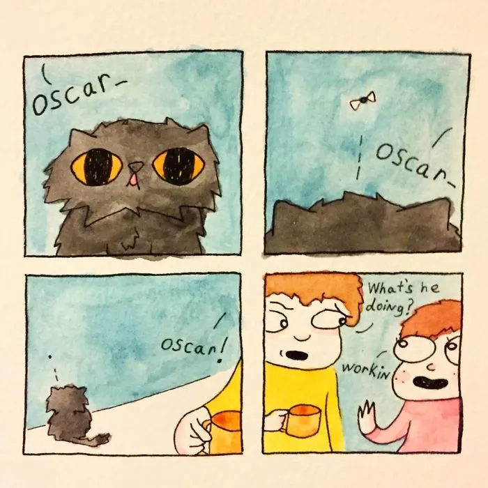 Here Are My 46 Silly Watercolor Comics About My Daily Struggles