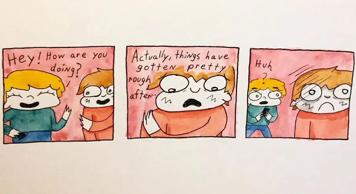 Here Are My 46 Silly Watercolor Comics About My Daily Struggles