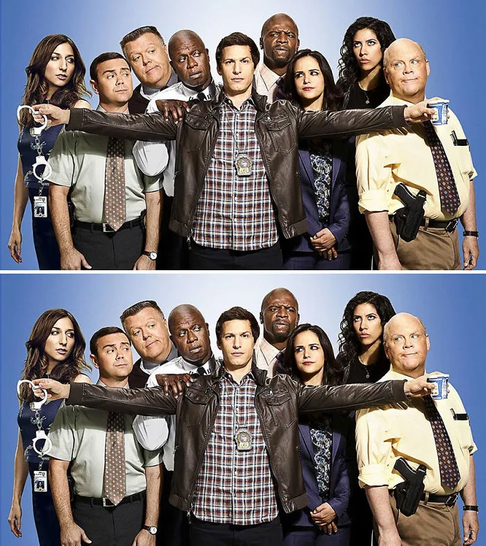 "Brooklyne Nine-Nine" (10 Differences)