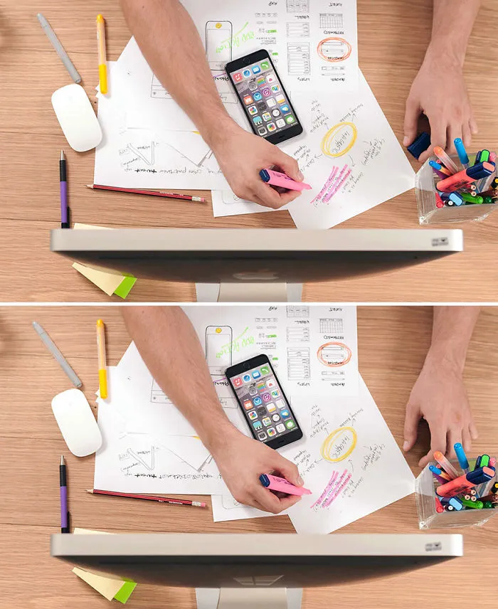 Desk (12 Differences)