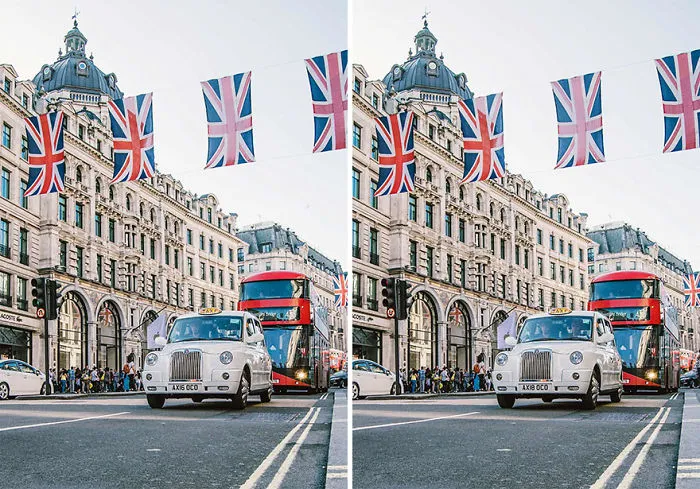 London Street (10 Differences)