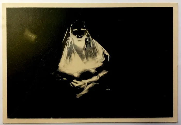 Vernacular Photo By Unknown Person From The 1940s, Possibly Of A Seance