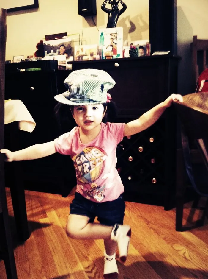 Me At Age 2 Or 3. Fashionista To The Bone.