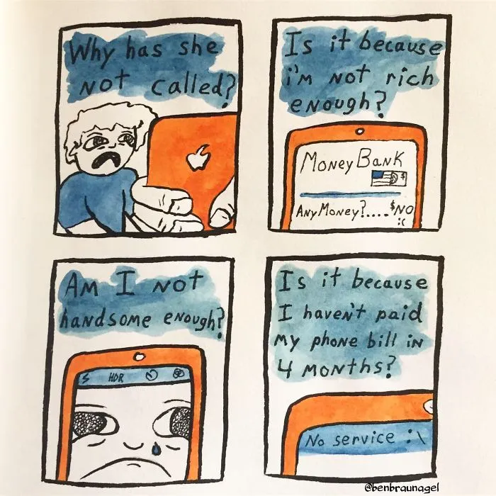 Here Are My 46 Silly Watercolor Comics About My Daily Struggles
