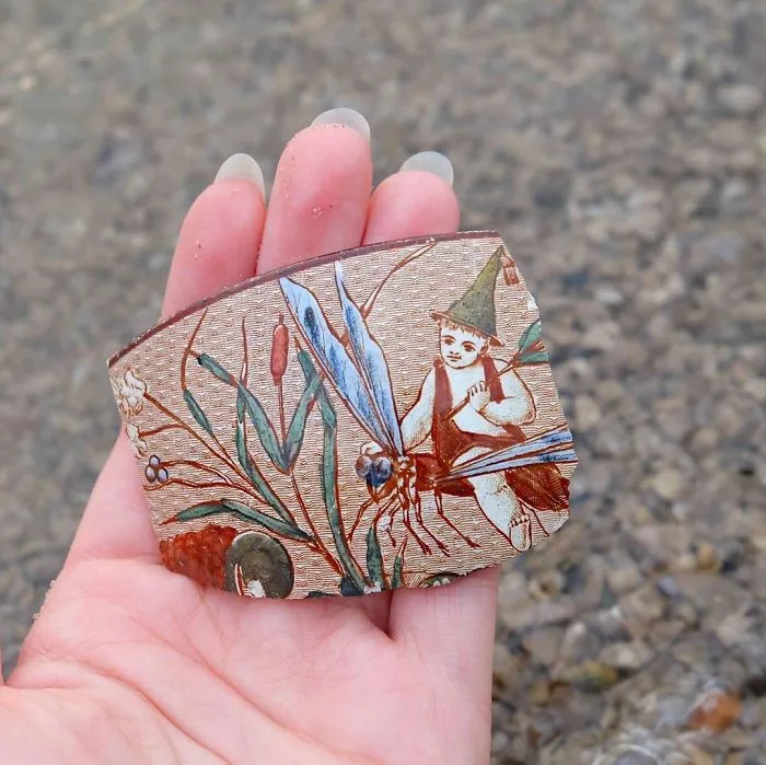 A Very Interesting Piece Of Sea Pottery