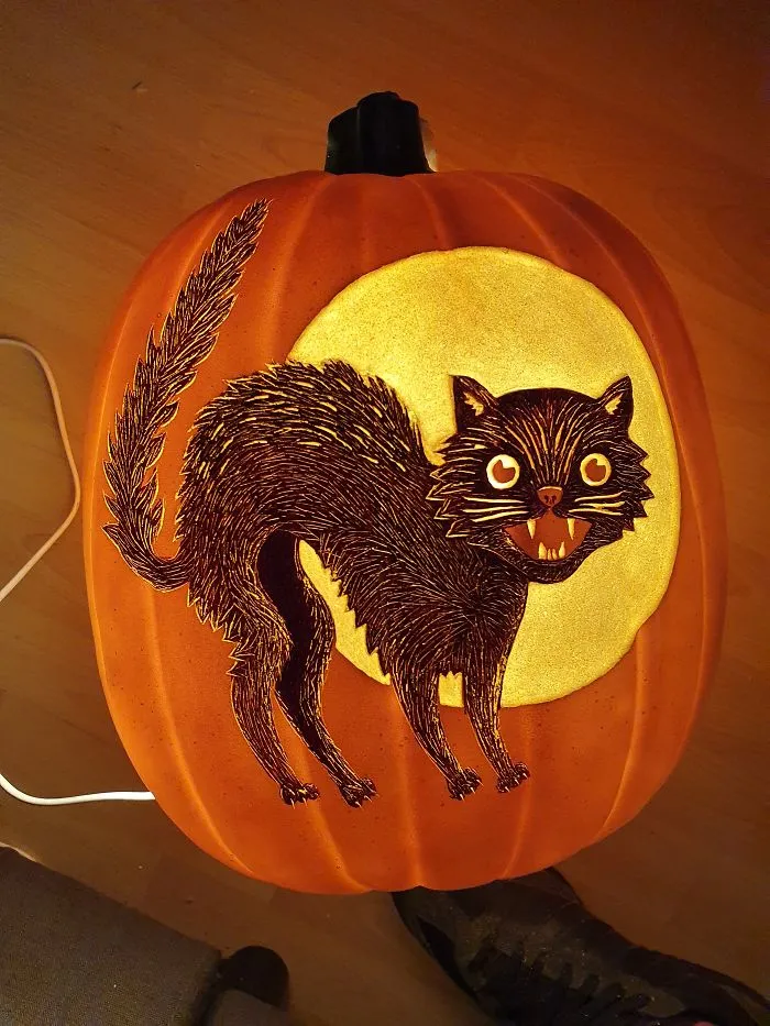 Vintage Black Cat