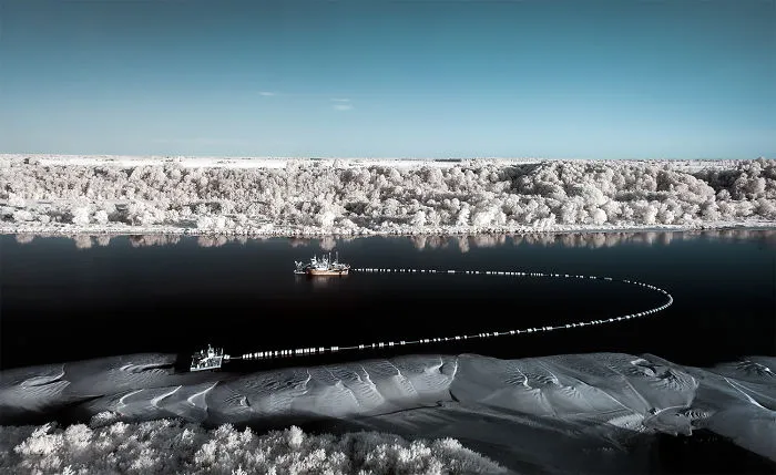 21 Otherworldly Photographs I Captured Using A Drone And An Infrared Camera