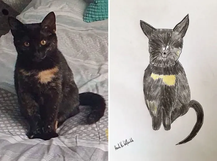 I Have Never Drawn In My Life, But I Am Doing Crappy Pet Portraits To Raise Money For Charity (30 Pics)