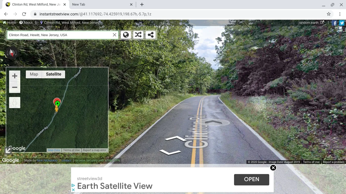 I Purposefully Searched Up "Most Haunted Streets To Look At In Google Street View And Look What I Found