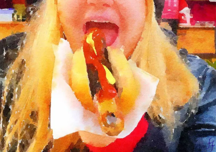 Fraulein Wide Open For Hot German Sausage