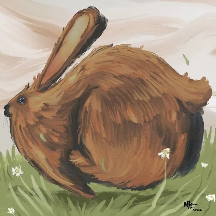 31 Ilustraciones de animales bien regordetes que te parecerán adorables