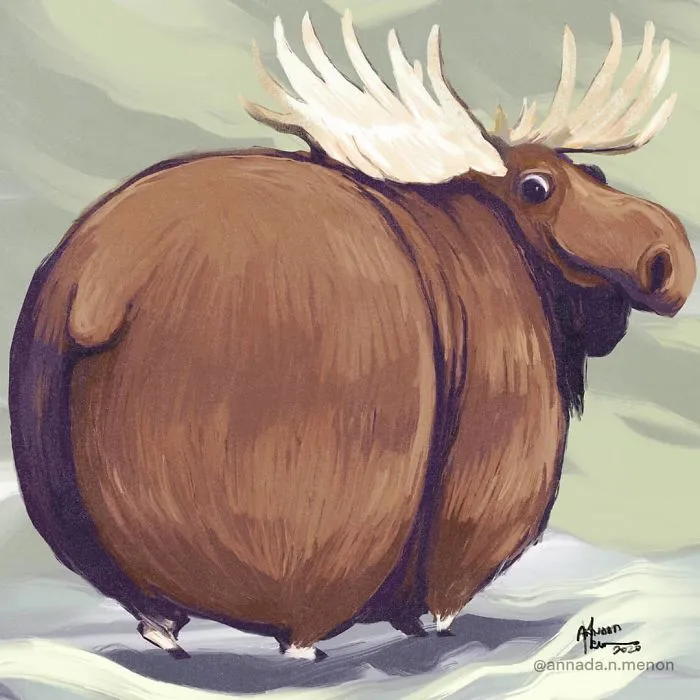 I Want People To Find All Animals Equally Adorable So I Decided To Make Them Chunky (31 Illustrations)