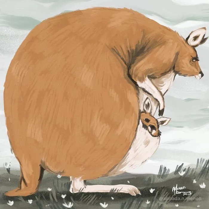 I Want People To Find All Animals Equally Adorable So I Decided To Make Them Chunky (31 Illustrations)