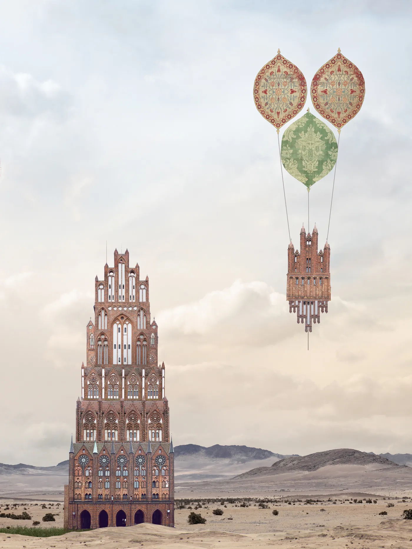 My Obsession To Tinker Surreal Houses 
- New Surreal Architecture