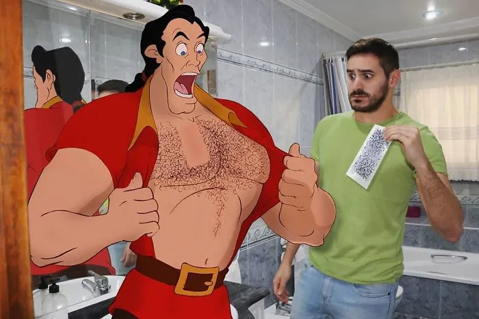 Este hombre mete a personajes Disney en sus fotos y parece que se divierten juntos (30 imágenes)