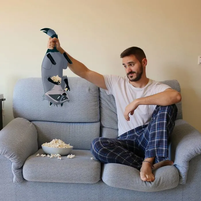 Guy Edits Disney Characters Into His Photos And The Result Looks Like They're Having A Blast (30 Pics)