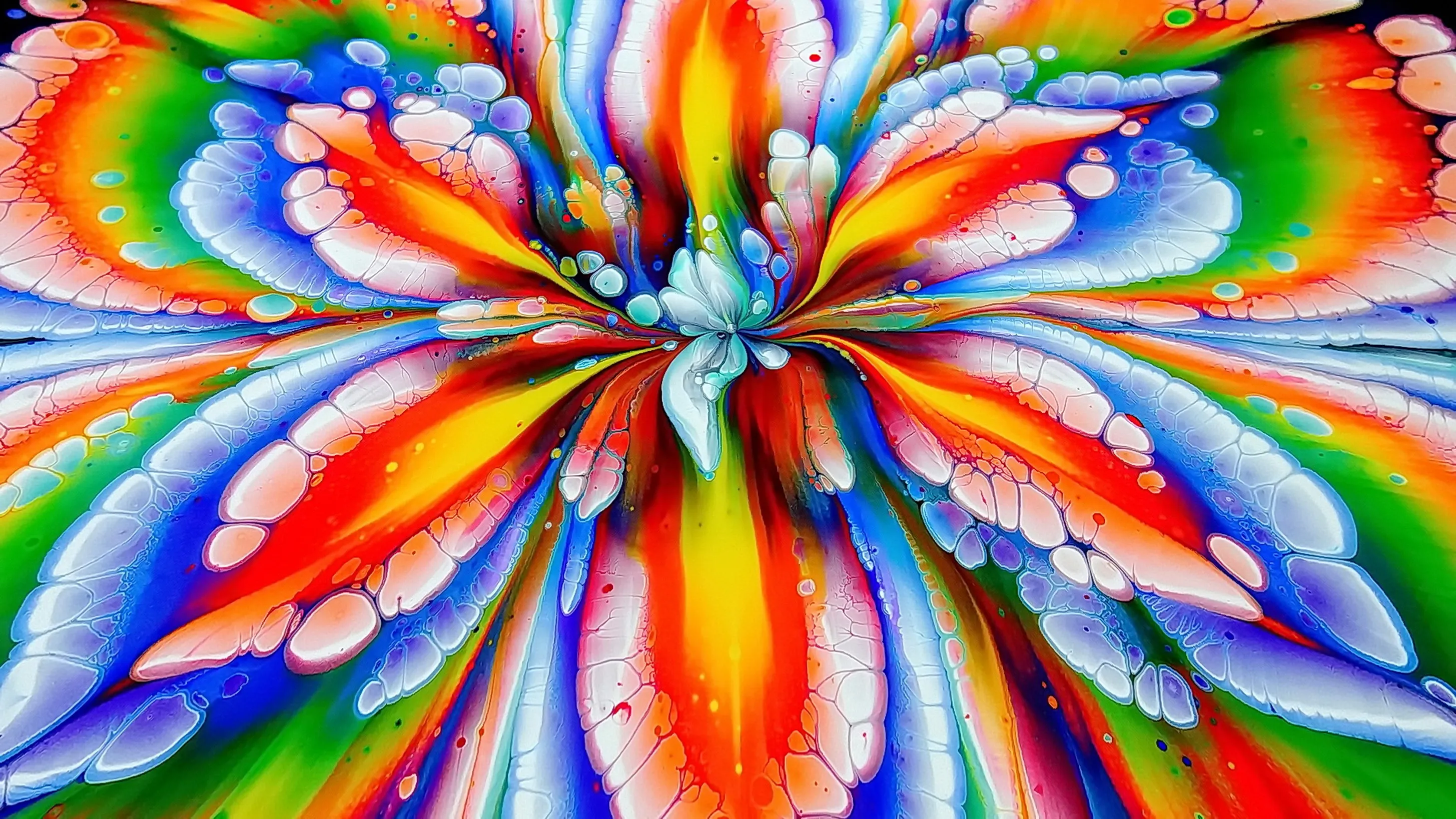 Rainbow Week🌈 ~ 3D Printed Flower Shaped Cup ~ Reverse Flower Dip ~ Must See!