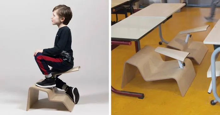 Dutch Designer Creates Innovative Classroom Stools That Encourage Healthy Posture With 4 Available Sitting Positions