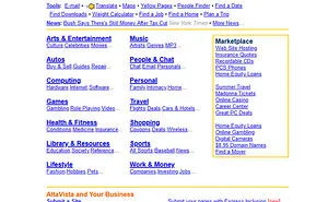 The Search Engines About Twenty Years Ago