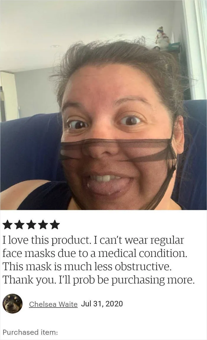 "How Are Americans This Embarrassing": 30 People Loving "Breathable" Face Masks On Etsy That Offer No Protection From Covid-19