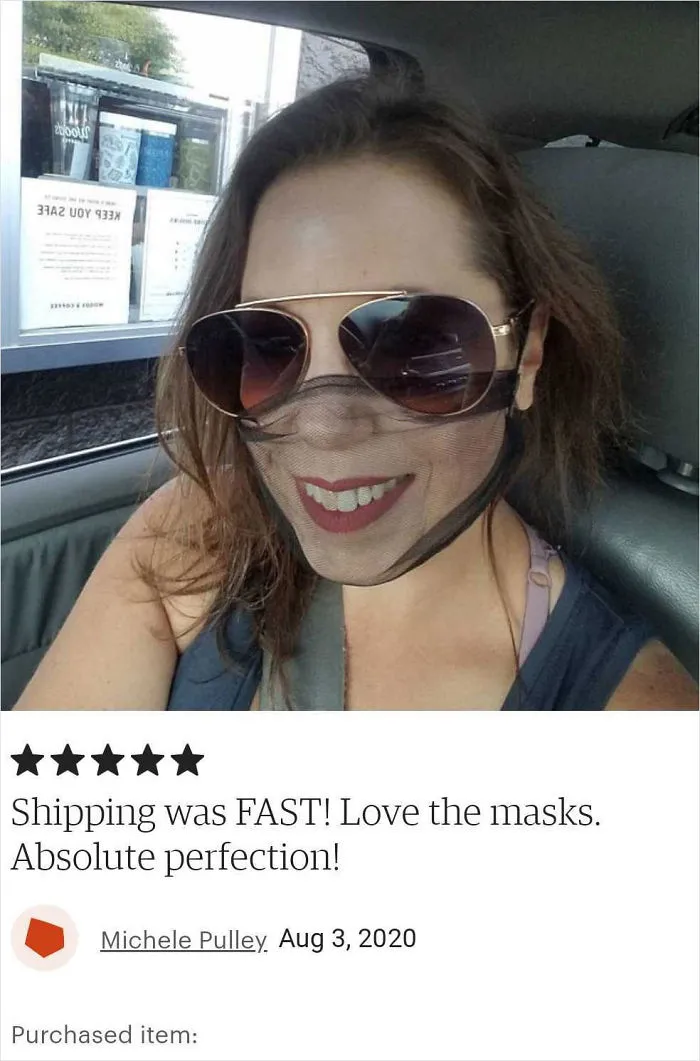 "How Are Americans This Embarrassing": 30 People Loving "Breathable" Face Masks On Etsy That Offer No Protection From Covid-19
