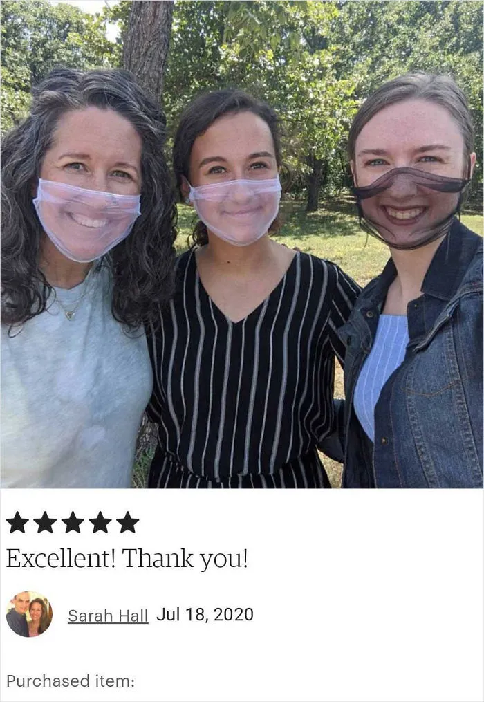 "How Are Americans This Embarrassing": 30 People Loving "Breathable" Face Masks On Etsy That Offer No Protection From Covid-19