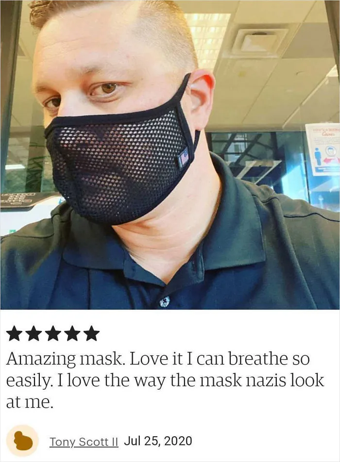 "How Are Americans This Embarrassing": 30 People Loving "Breathable" Face Masks On Etsy That Offer No Protection From Covid-19